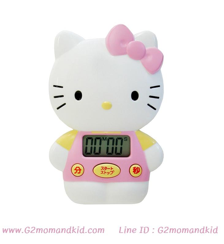 ++พร้อมส่ง++ นาฬิกาจับเวลาทำอาหาร ดิจิตอล รูปคิตตี้ -- Hello Kitty เครื่่องและหน้าจอใหญ่ ตัวเลขชัดเจน ดูง่าย ปุ่มกดเป็นภาษาญี่ปุ่น ด้านหลังมีแม่เหล็ก จะนำไปติดตู้เย็นหรือตั้งพื้นก็ได้ สินค้านำเข้าจากญี่ปุ่นแท้ค่ะ