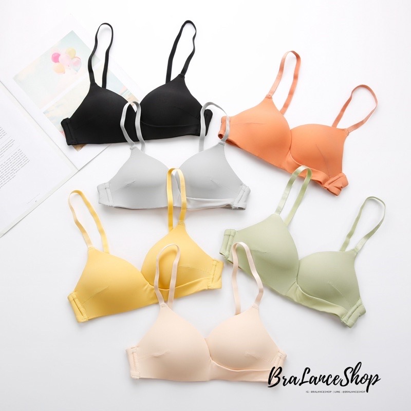 BLS✿6146 Setบรา+กกน. ชุดชั้นในแฟชั่น งานฟองบางมินิมอล