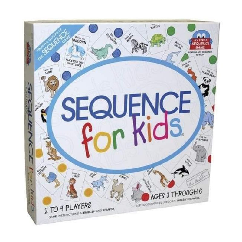 Sequence for kids พร้อมส่งจากกทม‼️ค่าส่งถูก🎁 ส่งไวมาก‼️บอร์ดเกมสำหรับเด็ก