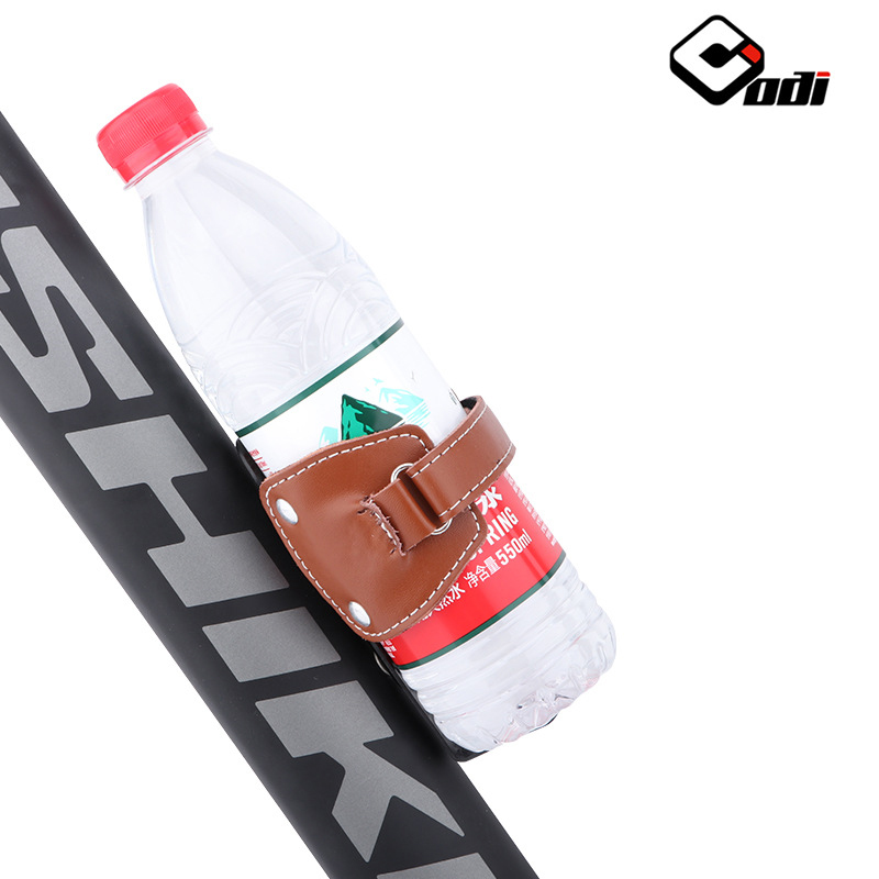 ขาขวดน้ำจักรยานแบบหนัง ODI bicycle retro cowhide water bottle holder