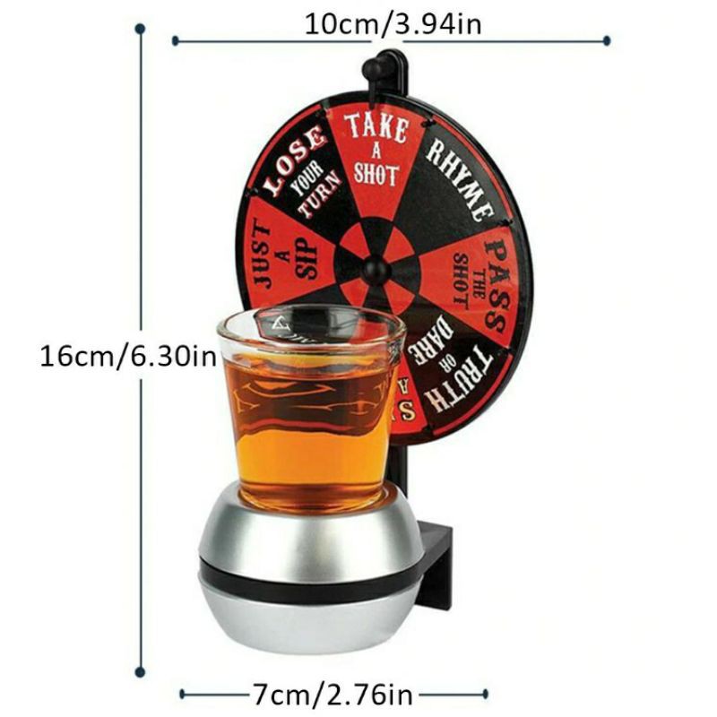 วงล้อกินเหล้า spin the shot พร้อมส่ง