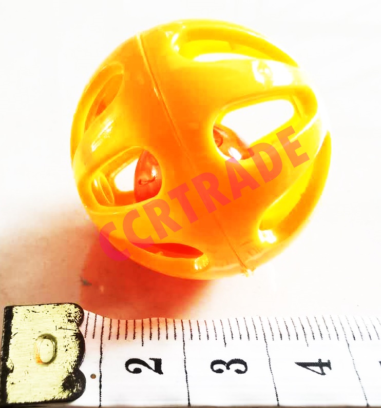 บอลกระดิ่ง 16 ชิ้น มีเสียงถุงตาข่าย 15 ซม.