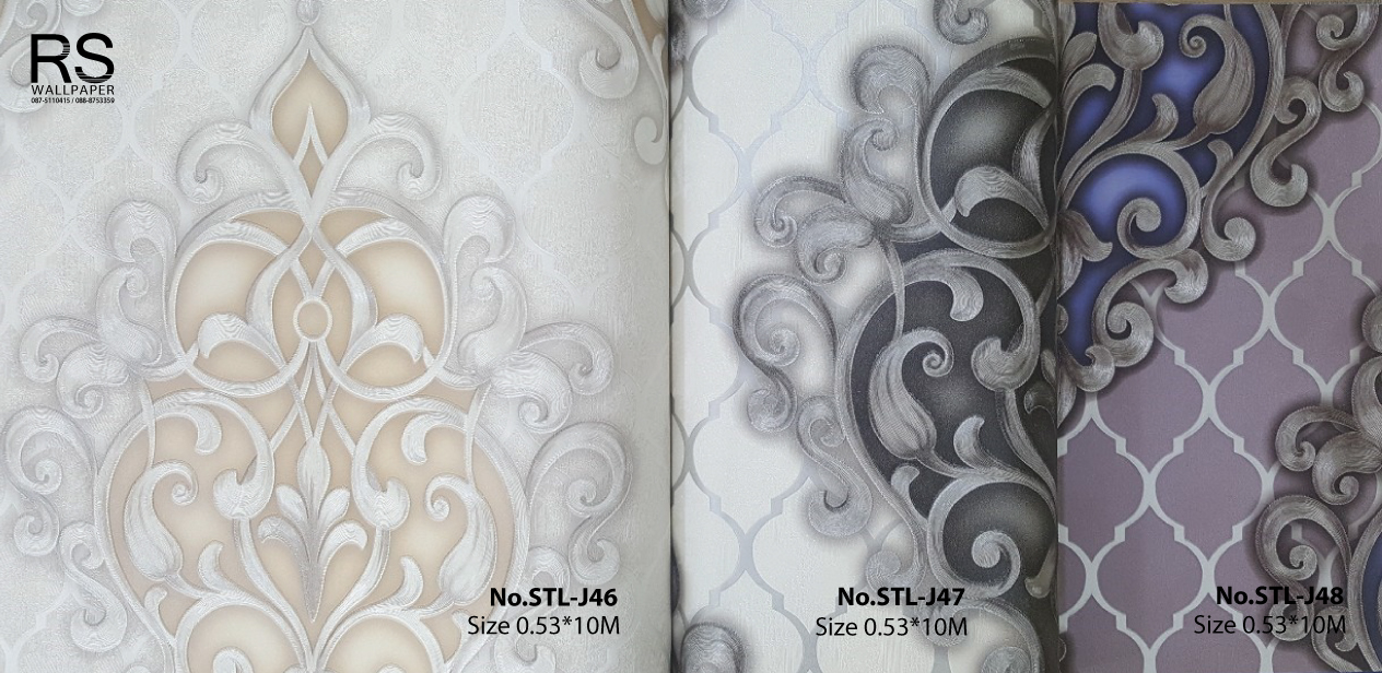 วอลเปเปอร์ลายหลุยส์ No.STL-J46