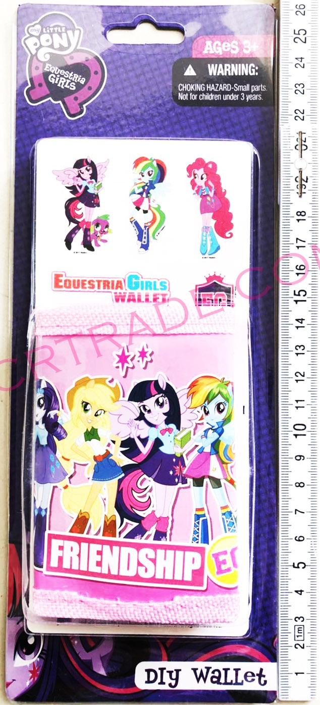 กระเป๋าเงินลิตเติ้ลโพนี่+สติ๊กเกอร์แผง 26 ซม.(ลิขสิทธิ์แท้)