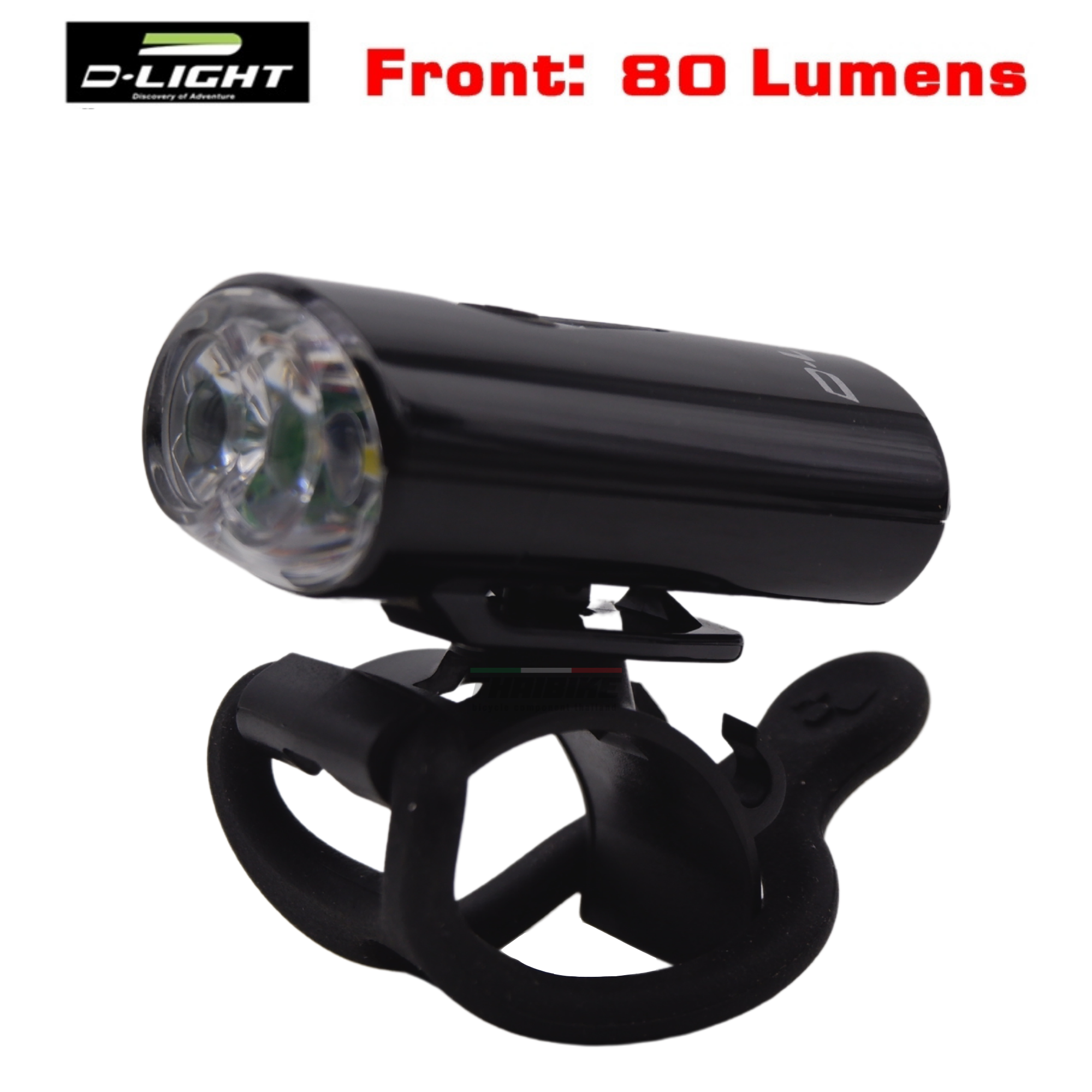 ไฟหน้าจักรยาน d-light CG-211W (งานไต้หวัน) USB