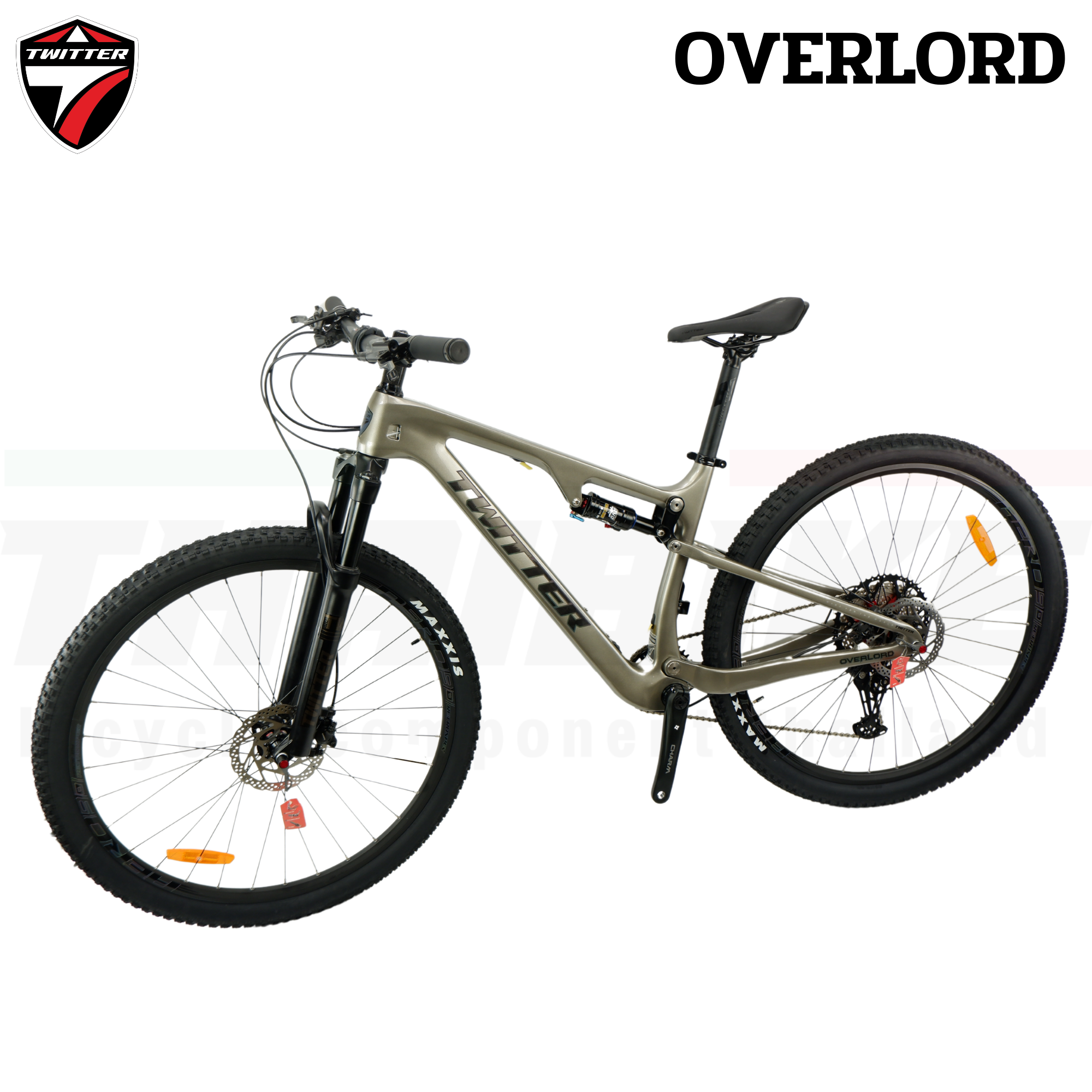 จักรยานเสือภูเขา Full Suspension รุ่น OVERLORD TWITER BIKE