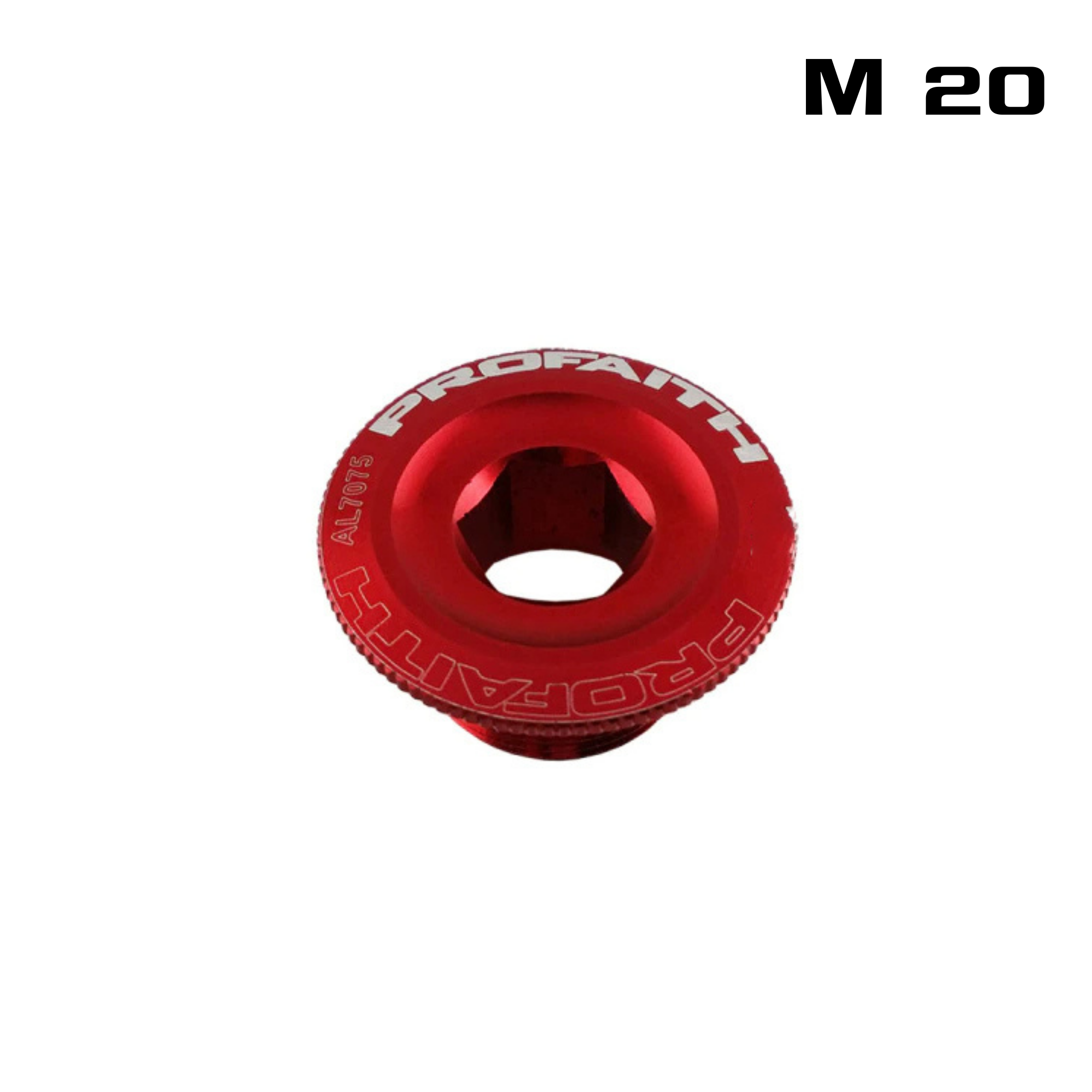 น็อตปิดขาจานจักรยาน PROFAITH M20 M18 Aluminum Alloy