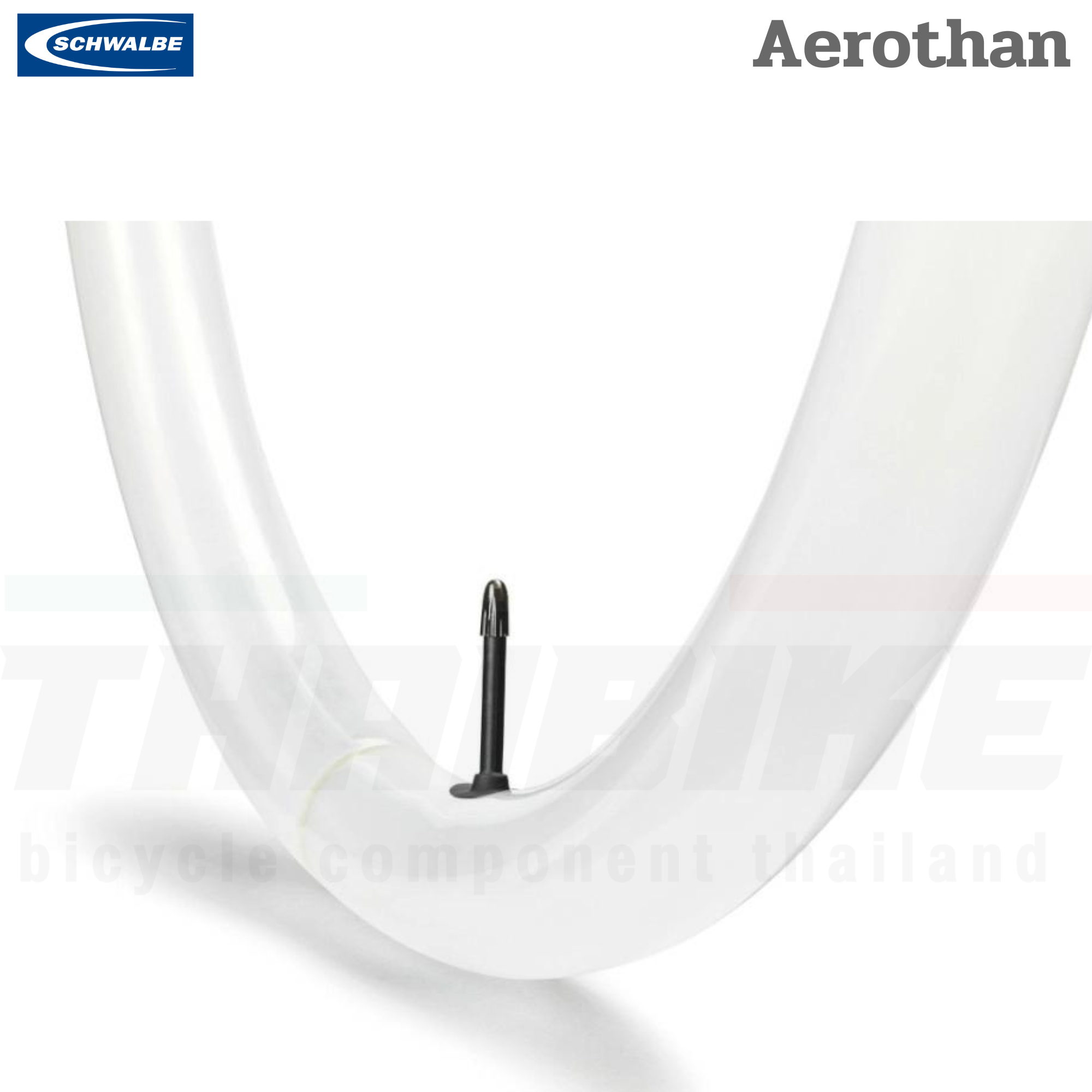 ยางในจักรยานสุดเบาพิเศษ SCHWALBE AEROTHAN (SV20E), 60MM 700-23/28