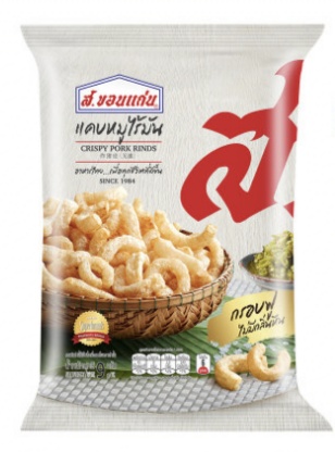 แคบหมูไร้มัน ตรา ส.ขอนแก่น ขนาด 7 กรัม (Pack 12 ซอง)