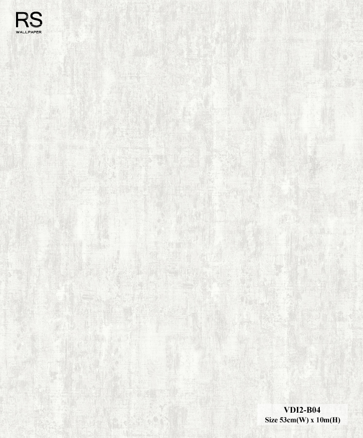 วอลเปเปอร์ลายปูนเปลือย สีครีมเทา VDI2-B04