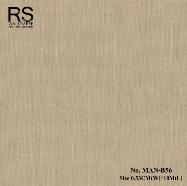 วอลเปเปอร์เทกเจอร์ผ้าพื้นสีทองอ่อน MAN-B56