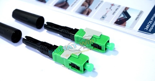 หัวSC Fast Connector SC/APC แผงละ10หัว (Side Open)