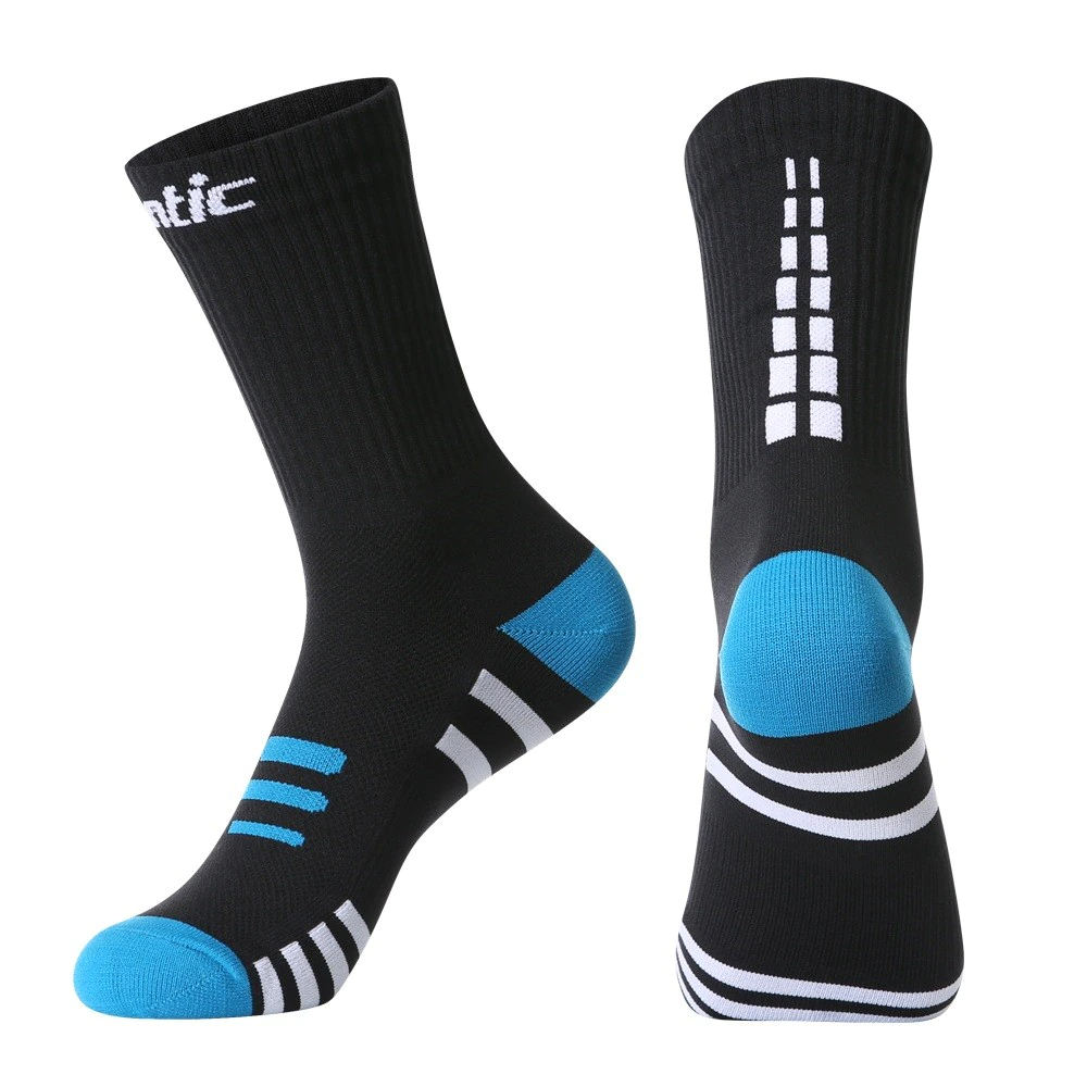 ถุงเท้าปั่นจักรยานเสือหมอบ เสือภูเขา SANTIC WM0P069 แบบยาวพิเศษ