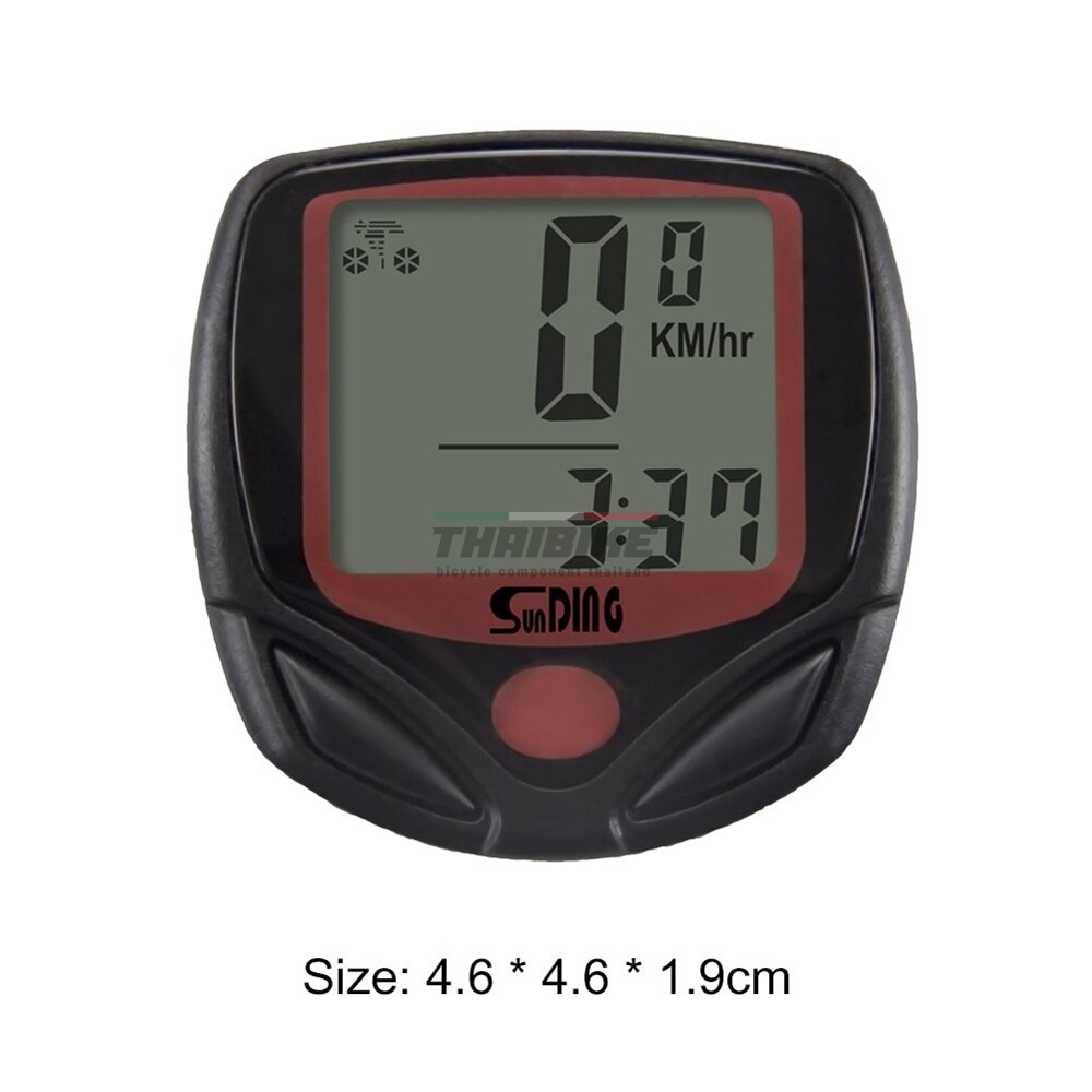 ถูกที่สุด ไมล์จักรยาน SUNDING มีสาย วัดความเร็ว ระยะทางจักรยาน