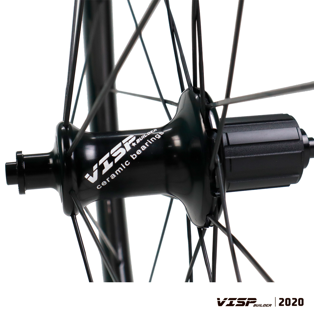 ล้อจักรยานเสือหมอบคาร์บอน VISP BASIC SERIES 2020 Rim 60/88 MM UD GLOSSY
