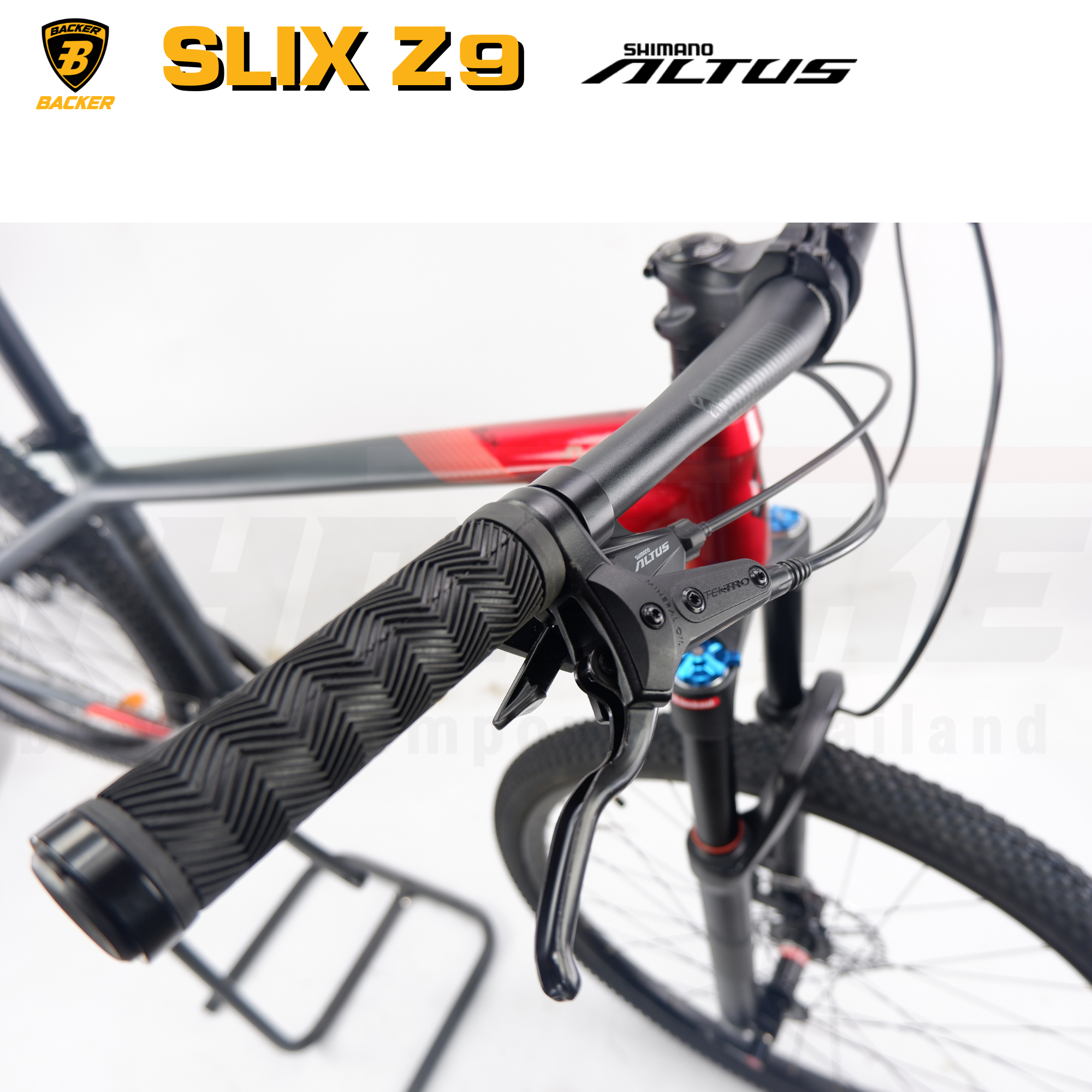 จักรยานเสือภูเขาเฟรม TOP อลูมิเนียมยี่ห้อ CAMP รุ่น SLIX Z9 เกียร์ SHIMANO