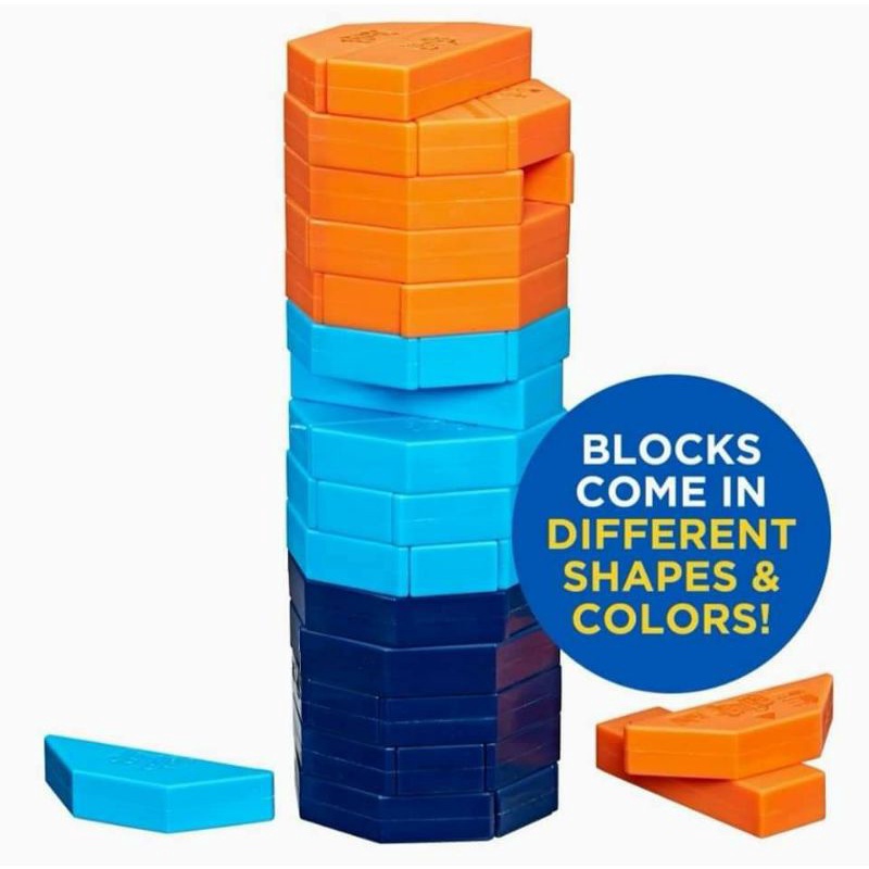 เกมตึกถล่ม ทรง 8 เหลี่ยม มาใหม่❤️jenga octagon❤️ พร้อมส่งจากไทย