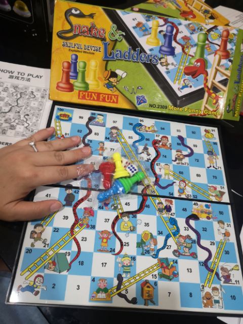 เกมบันไดงูแม่เหล็ก ไซต์ใหญ่ 20 เซน พกพาง่าย