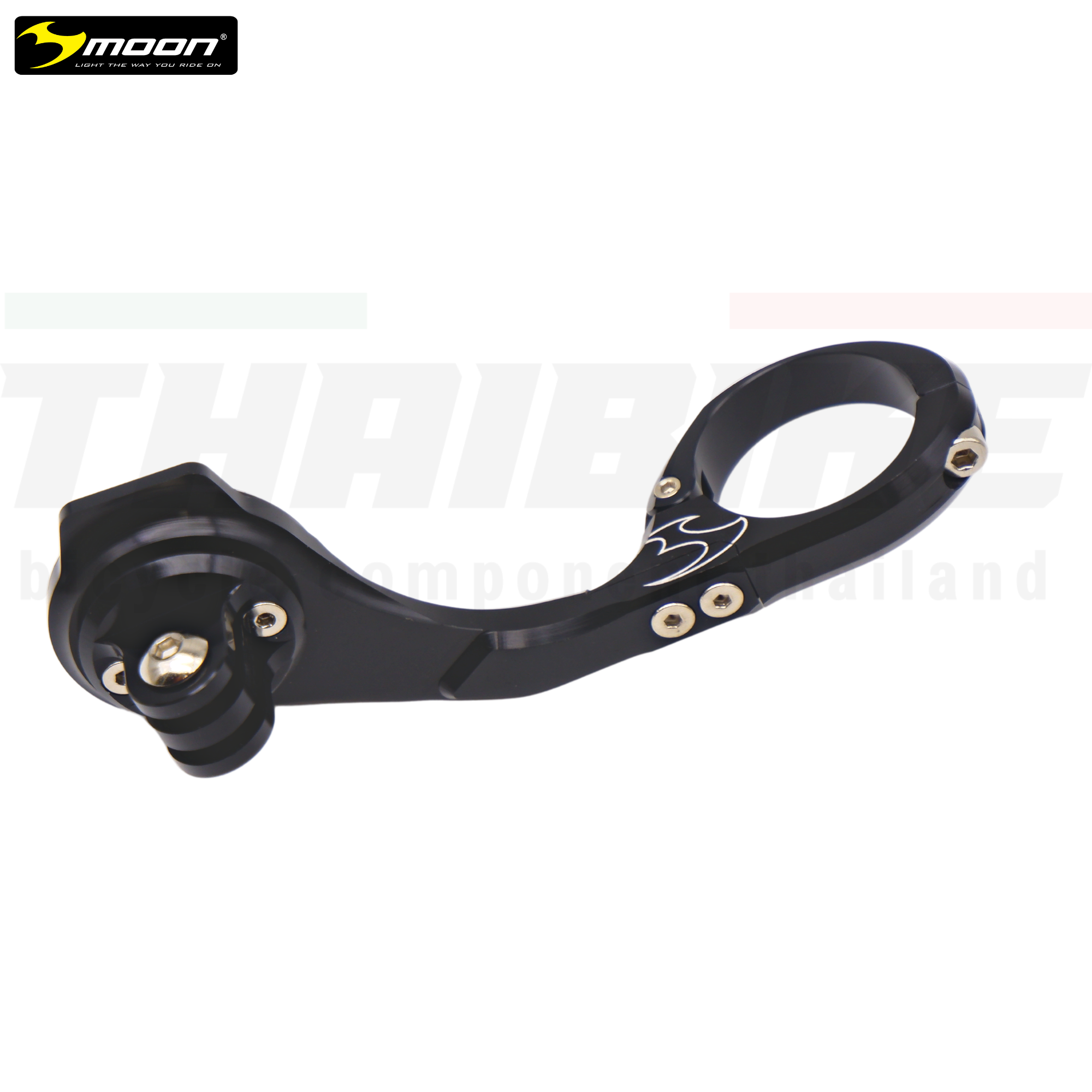 ขายึดไมล์จักรยาน MOON M-01 M-02 M-06 อินทริเกต Garmin WAHOO GARMIN พร้อมยึดไฟ