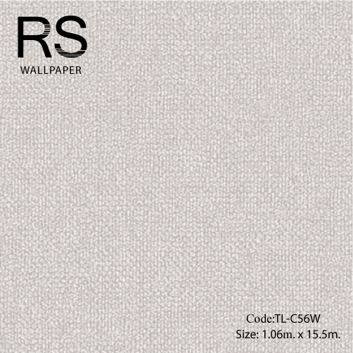 วอลเปเปอร์พื้นสีเทาอมฟ้า TL-C56W