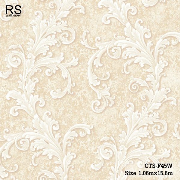 วอลเปเปอร์ ลายหลุยส์คลาสสิค โทนน้ำตาล CTS-F45W