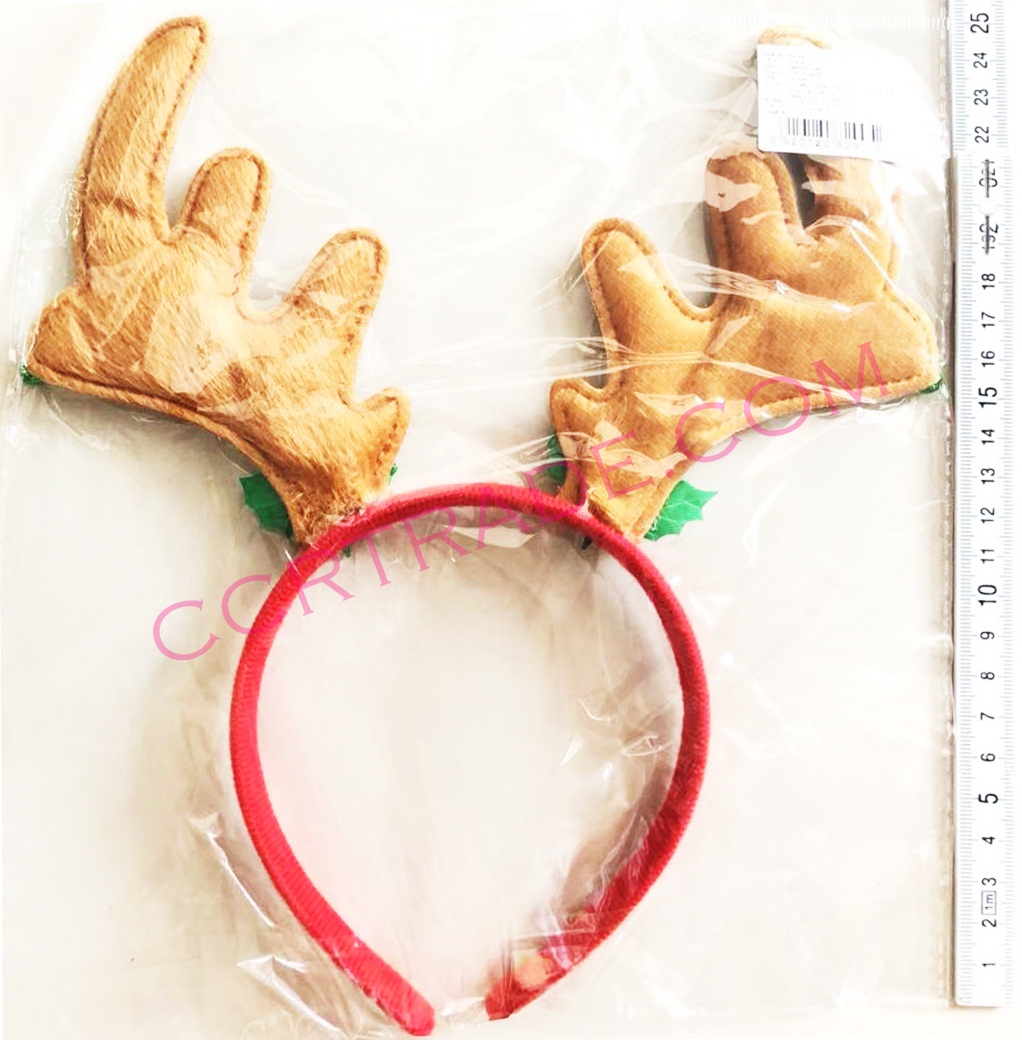 คาดผมเขากวาง มีกระดิ่ง 24x25 ซม.