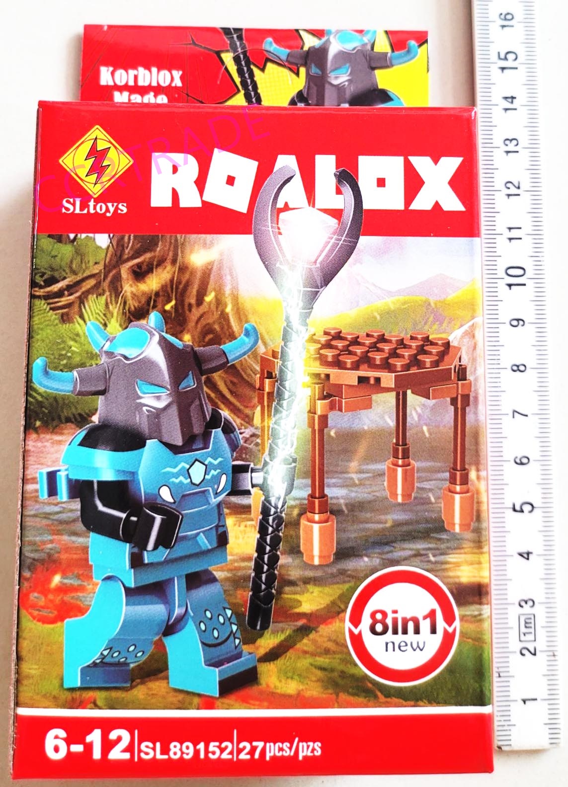 เลโก้โรล็อกซ์อัศวินกล่อง 8x14.5 ซม.(งานห้าง)