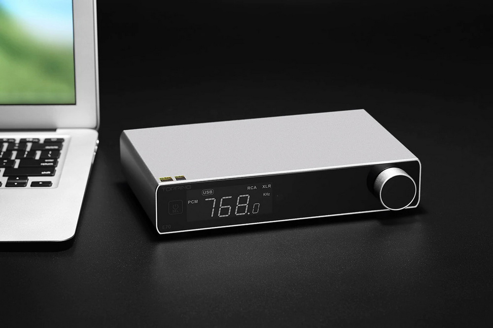 ขาย Topping E70 DAC ตั้งโต๊ะ รองรับ Dual Hi-Res ประกันศูนย์ไทย