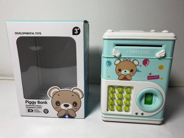 ออมสินดูดแบงค์ สแกนนิ้วได้‼️มีเพลง‼️มีนิทาน🌈เสียงสัตว์ คุ้มมากคะ ส่งจากกทม ส่งไวมาก🎁