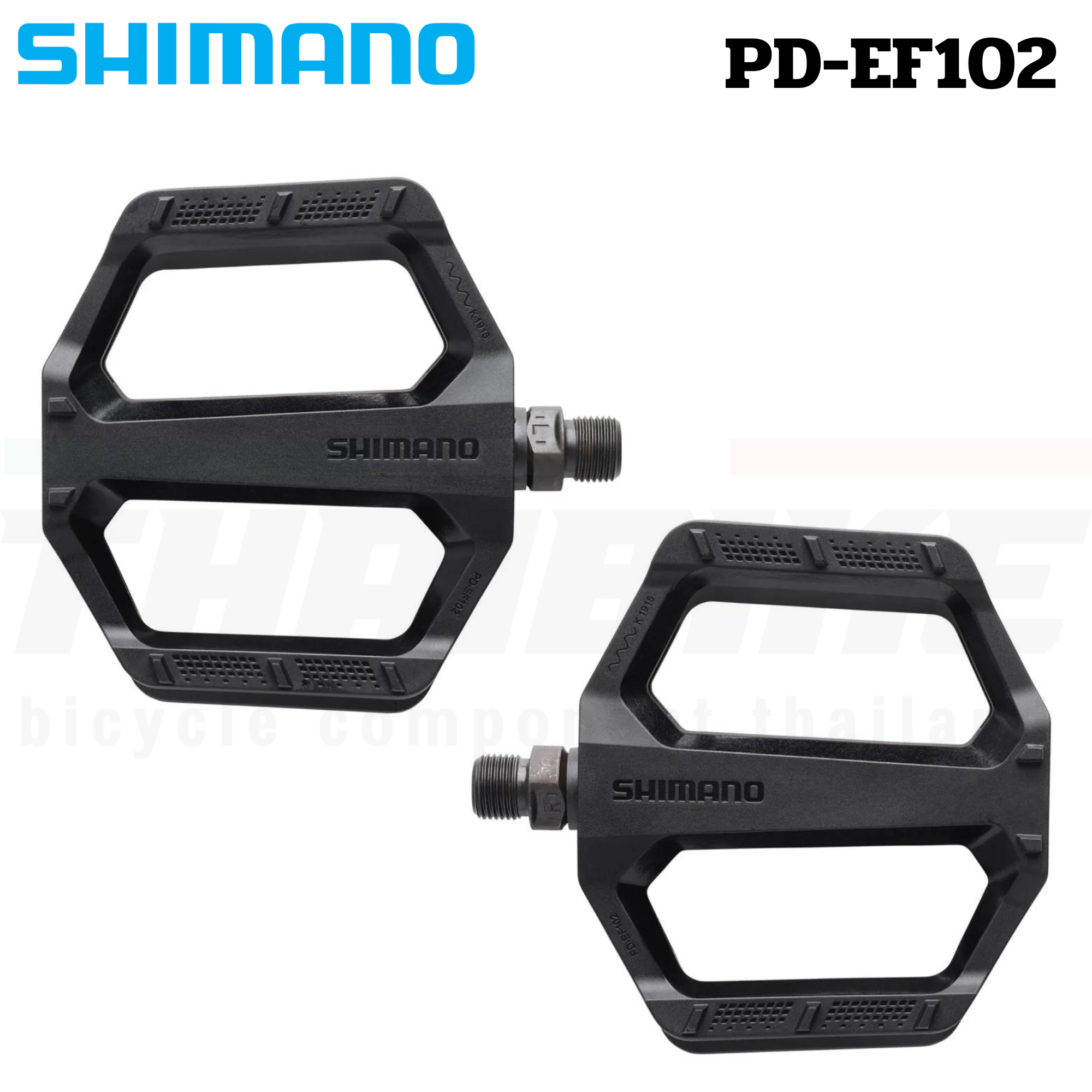 บันไดจักรยานเสือภูเขา เสือหมอบ SHIMANO FLAT, PD-EF202/PD-EF102