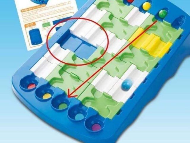 เกมคุมองหาทางออก finging routes ฝึกสมองซีกซ้าย