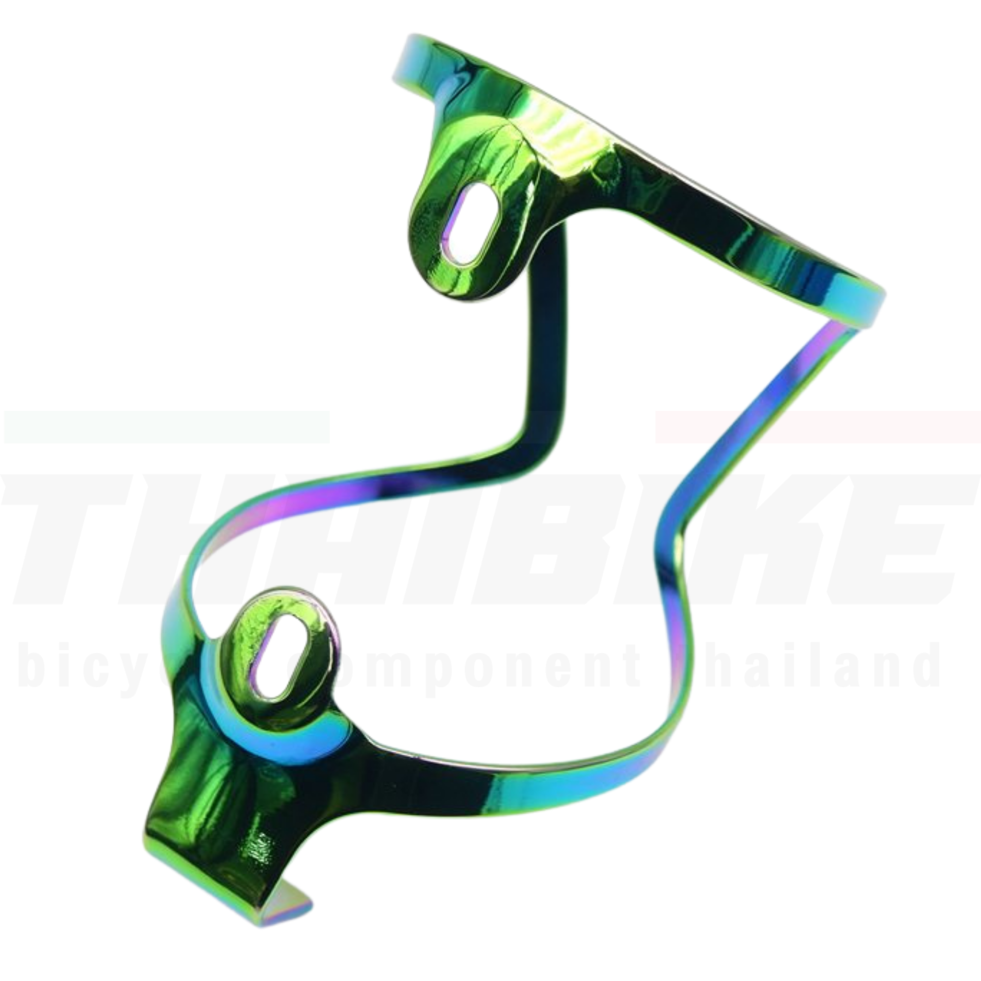 ขายึดขวดน้ำอลูมิเนียมเคลือบสีรุ้ง ENLEE Bike Water Bottle Cage Holder Lightweight