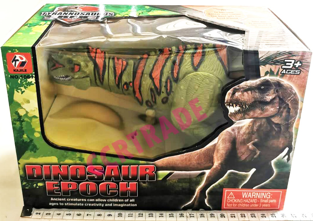 ไดโนเสาร์แร๊บเตอร์ มีเสียง มีไฟกล่อง 18x39 ซม.(1x3)