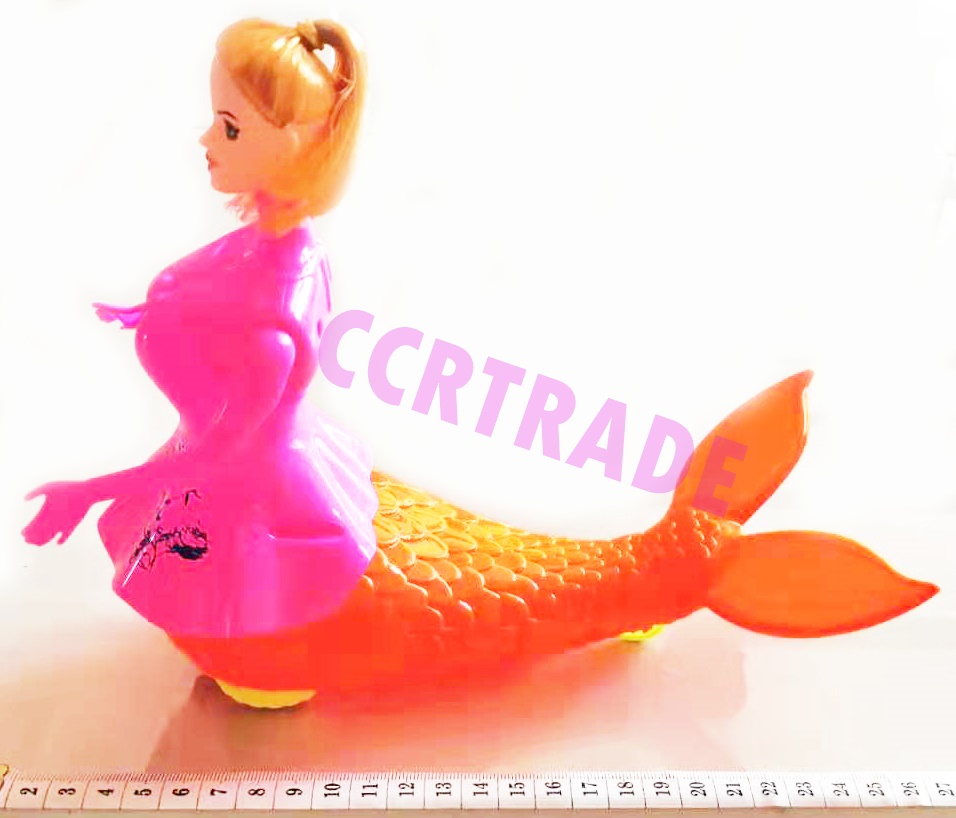 บาร์บี้เงือกดึงสาย มีไฟจัมโบ้ 23 ซม.