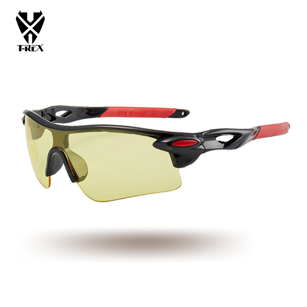 แว่นตาปั่นจักรยาน T-REX tb004 กันแดด กันลม กันฝุ่น UV แว่นกันแดด แว่นปั่น