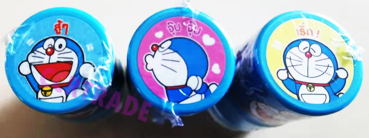 แท่งปั้มโดราเอม่อน มีหมึกในตัว 3x5.7 ซม.(ลิขสิทธิ์แท้)