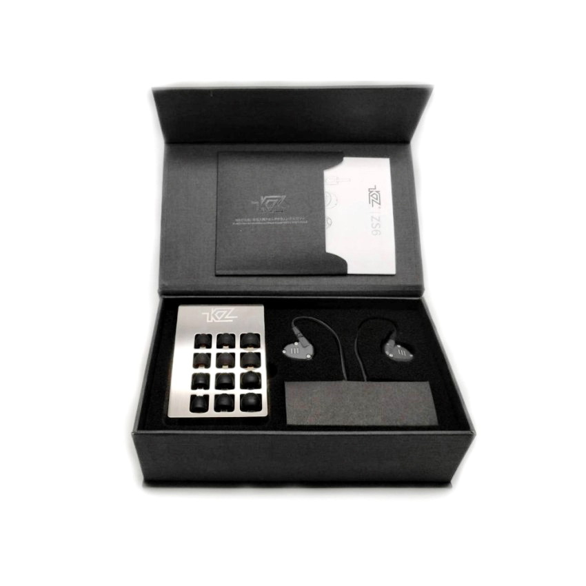 ขาย KZ ZS6 หูฟัง Hybrid 4 ไดร์เวอร์ (2DD 2BA) บอดี้อลูมีเนียม ถอดสายได้