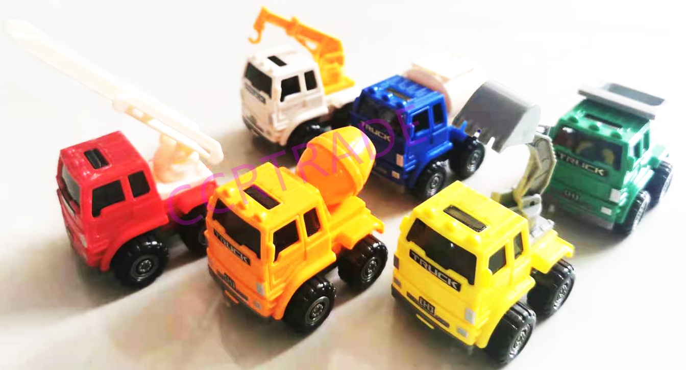 รถก่อสร้างสีสด มีลานถาด 25.5 ซม.(งานห้าง)