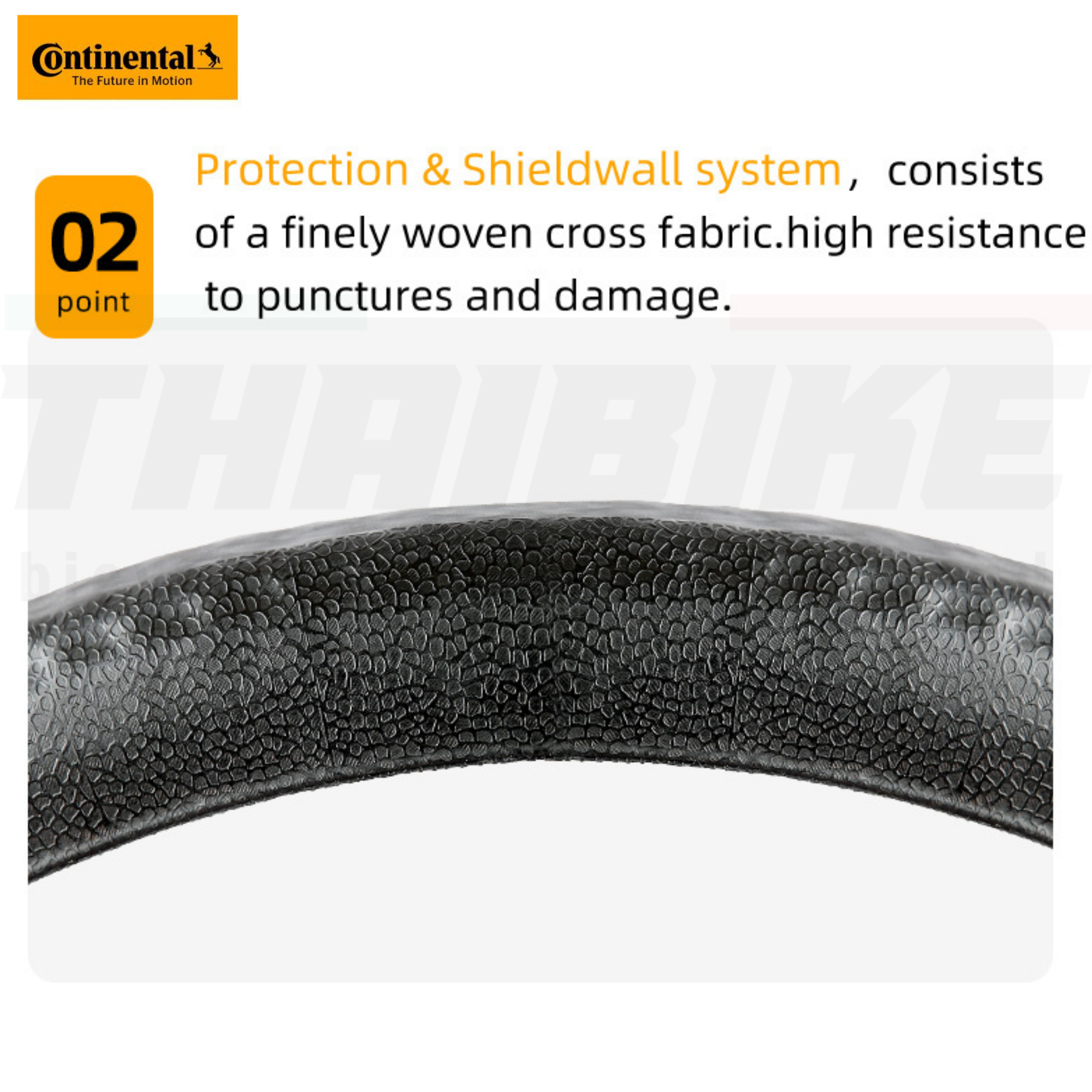 ยางนอกจักรยานเสือภูเขาขอบพับ Continental รุ่น RUBAN ขนาด 29X2.1 29X2.3