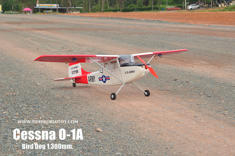 Cessna 0-1A Birddog US.ARMY 1,300MM. (ชุดPNP)