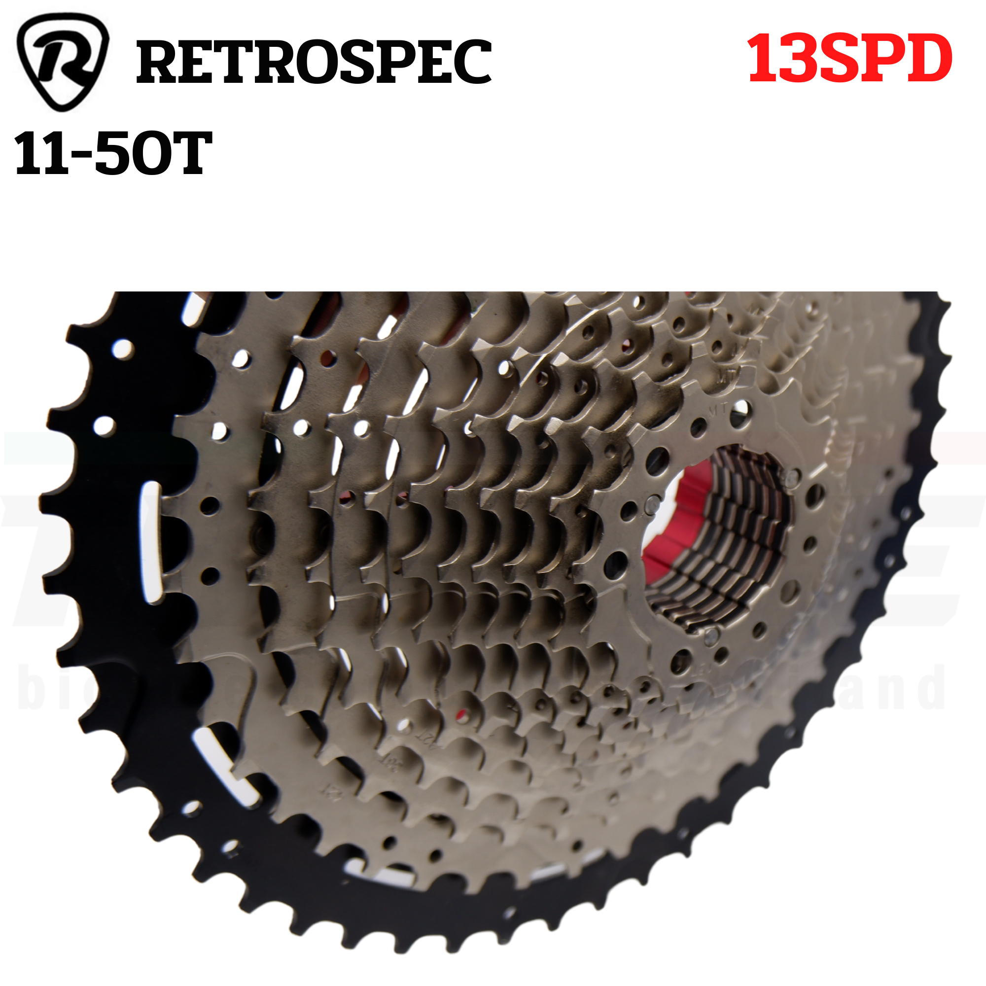 เฟืองจักรยานเสือภูเขา RETROSPEC 13SPD ขนาด 11-50T