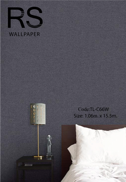 วอลเปเปอร์พื้นสีดำเข้มอมน้ำตาลเข้ม TL-C66W