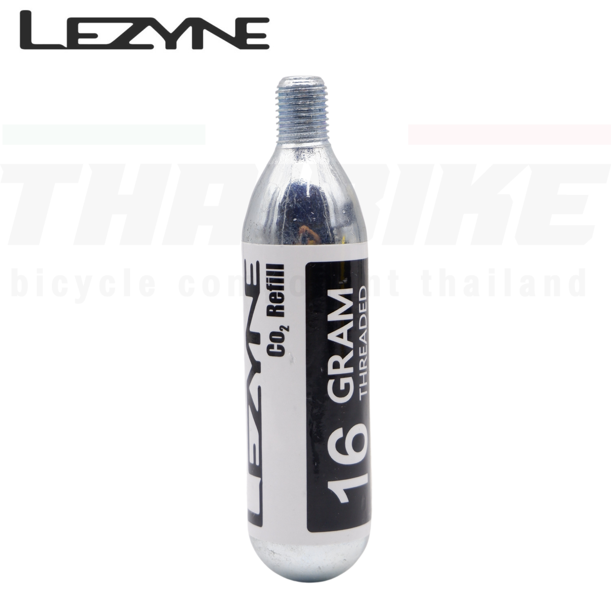 หลอด CO2 16กรัม TOKEN/ LEZYNE เติมรลมรถจักรยาน หัวเกลียว