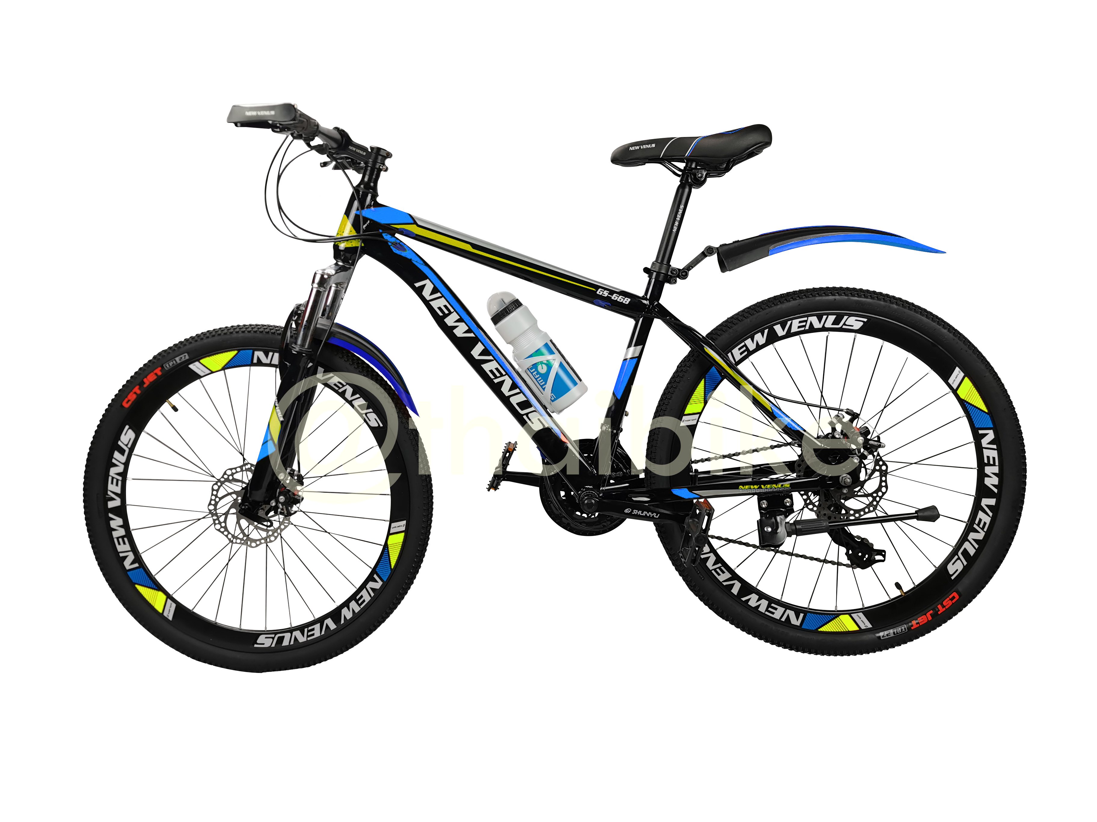 มาใหม่ จักรยานเสือภูเขา NEW VENUS 26 นิ้ว ล้อขอบสูง แถมฟรีขวดน้ำ