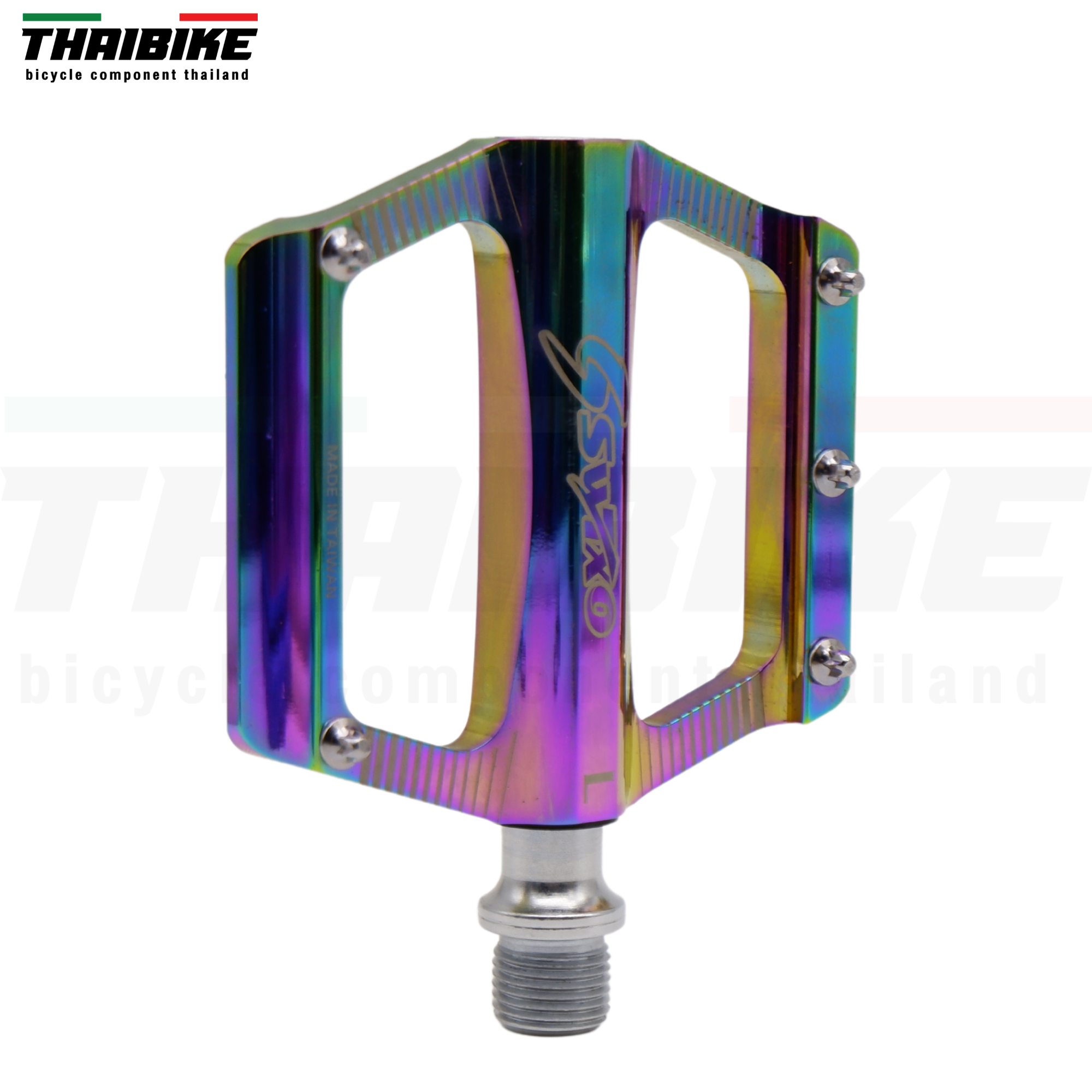 บันไดจักรยานสีรุ้ง SWTXO THAIBIKE อลูมิเนียม แบริ่ง