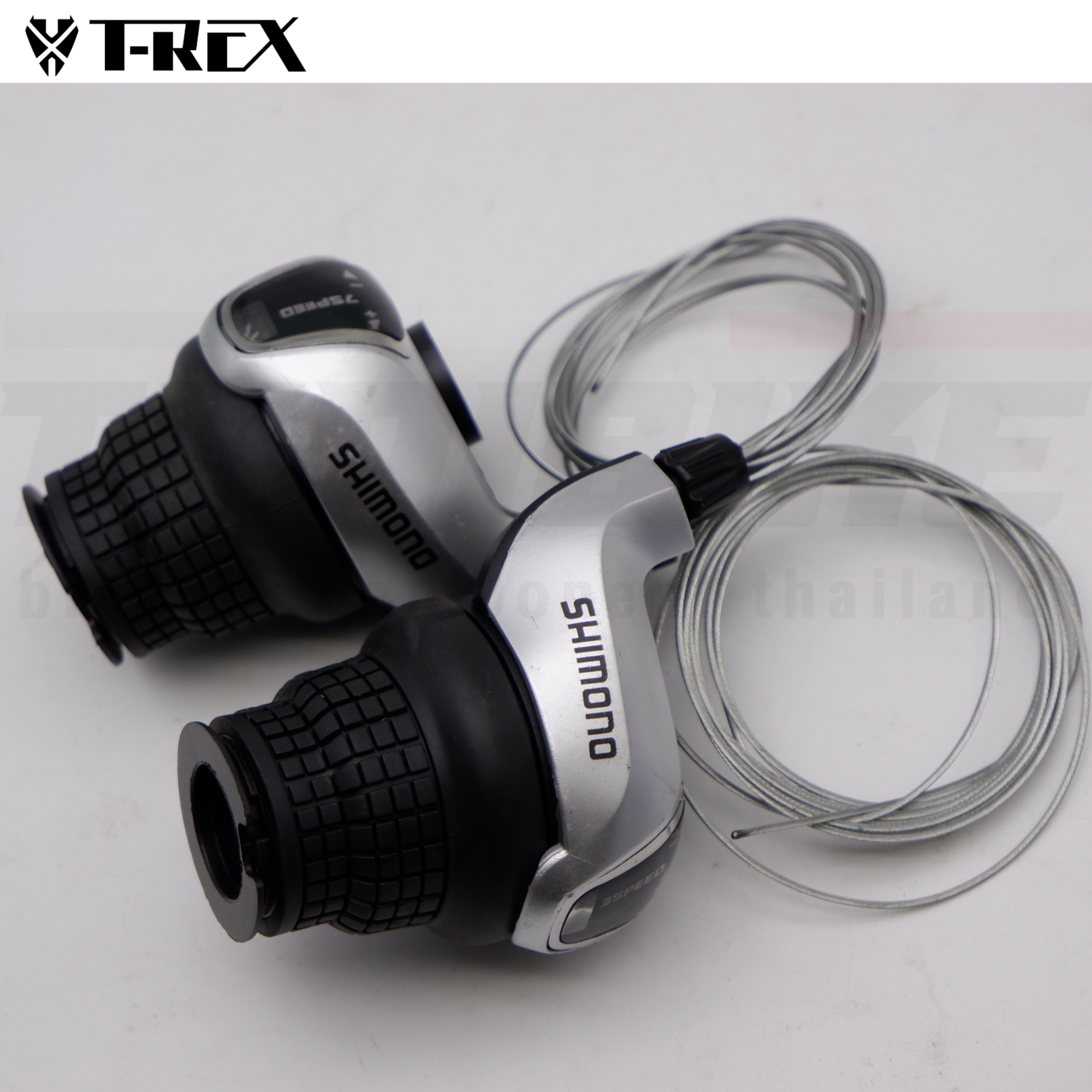 มือเกียร์จักรยานกริ๊ฟชิฟ มือเกียร์บิด 3SPD 7SPD เกียร์รถพับ