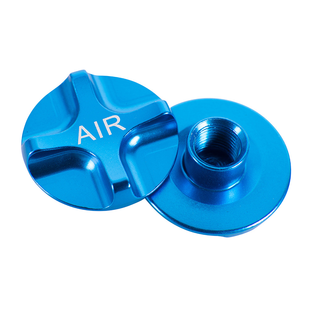 ฝาปิดวาล์วสูบลมโช๊คจักรยานแบบ CNC THAIBIKE ฝาปิดโช๊ค