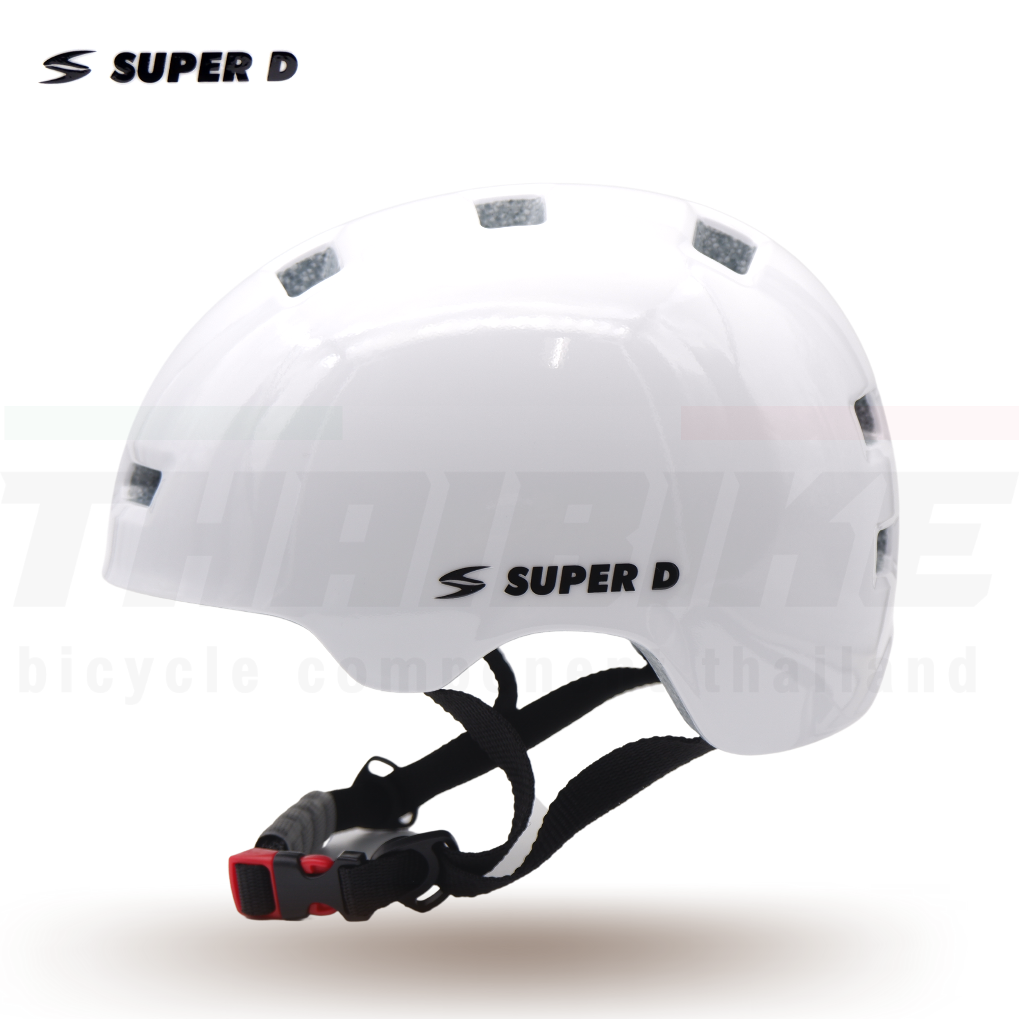 หมวกกันน็อคจักรยานเเสือภูเขา หมวกกลม SUPER D รุ่น DS-91