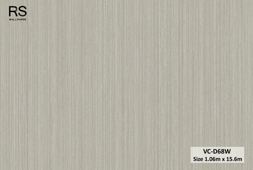 วอลเปเปอร์ลายเส้นสีน้ำตาลเข้ม VC-D68W