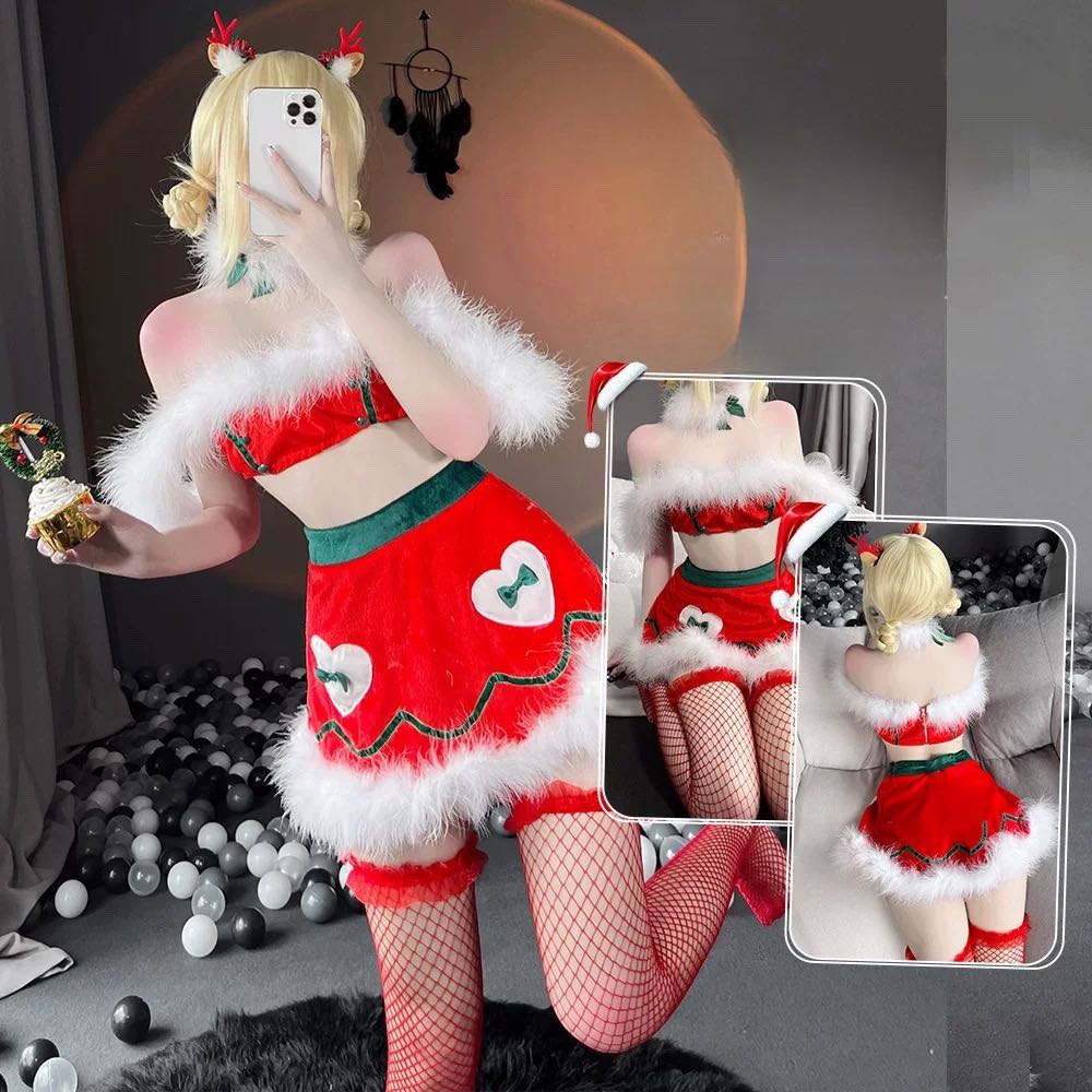 🎄ชุดคอสเพลย์คริสมาสแซนตี้ #2488